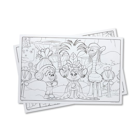 Download Crayola Trolls Giant Coloring Pages Michaels